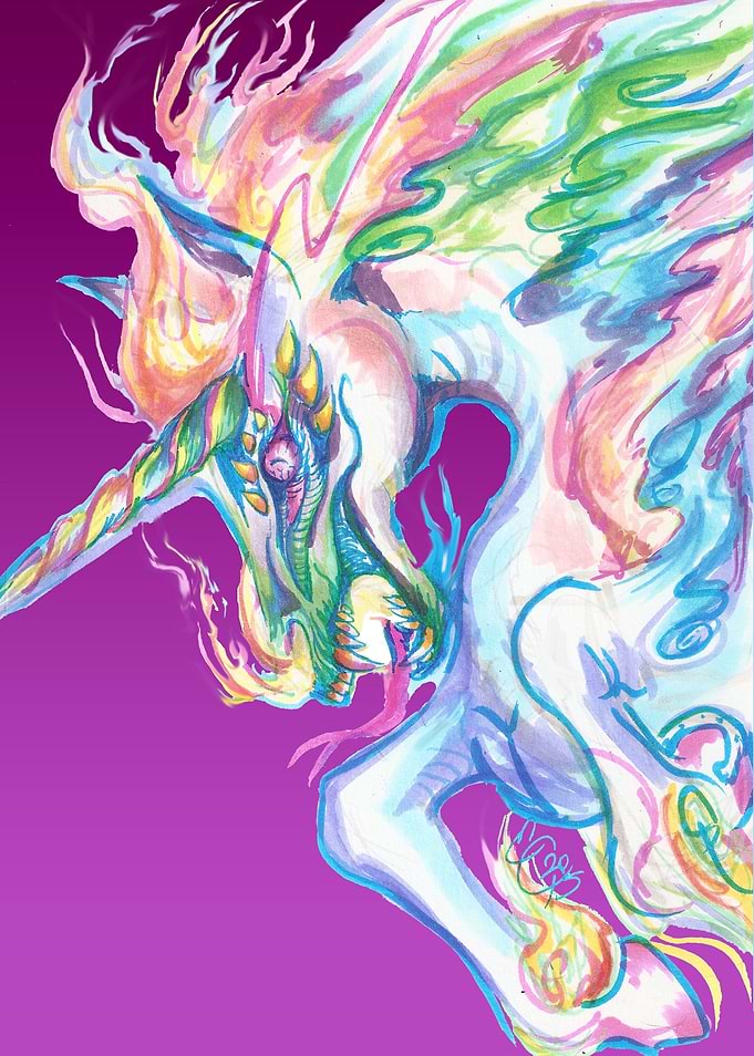 Nightmare Lollipop Unicorn