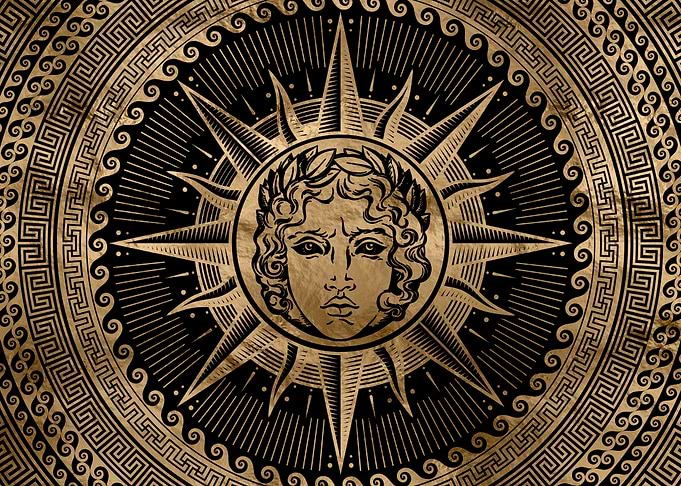 Apollo Sun God Symbol