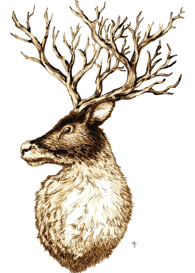 Reindeer Artboard 1