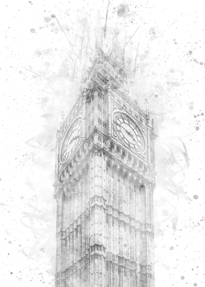 Modern Art BIG BEN