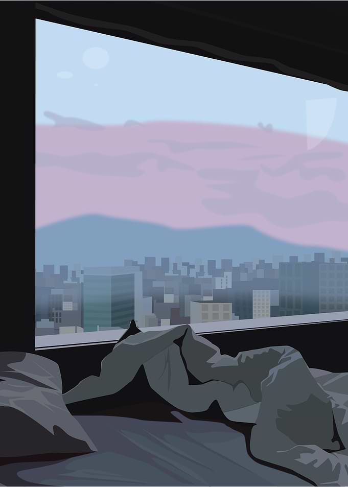 Bedroom in the City