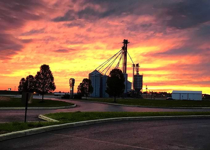Sunset Indiana