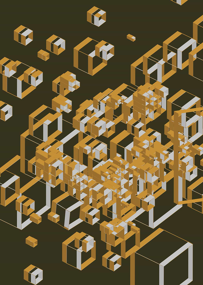 3D Futuristic GEO BG