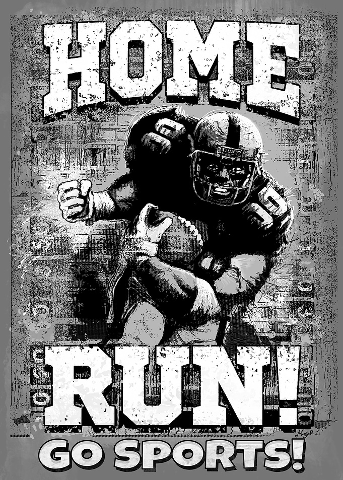 Funny Football Home Run