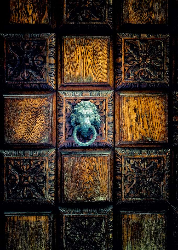 Venetian Door Abstract