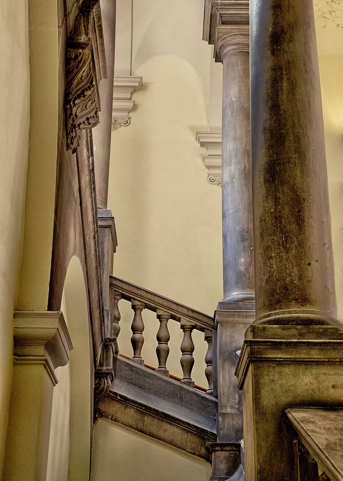 Abstract stairway