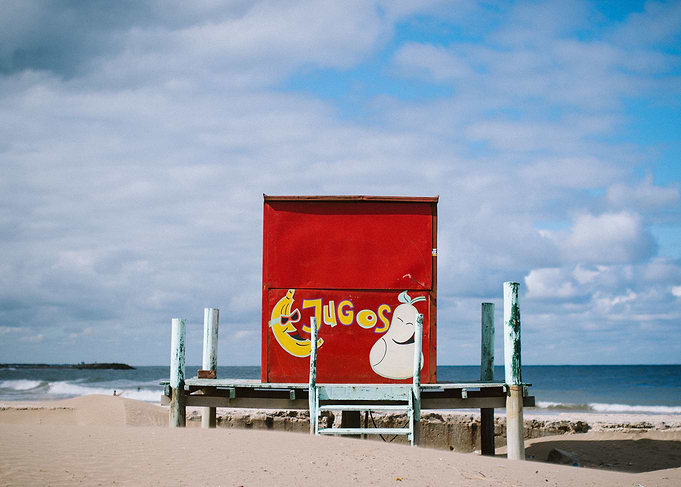 Beach kiosk