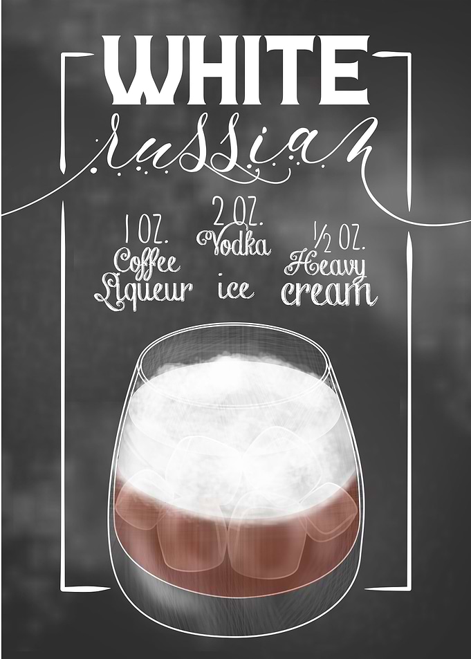 White Russian Cocktail Bar