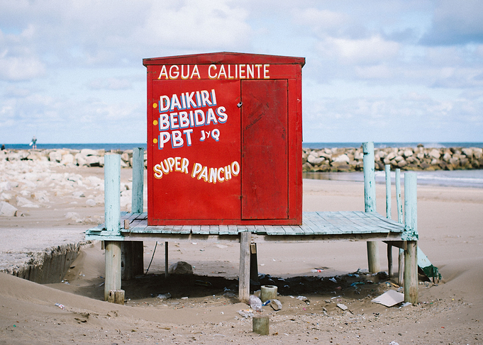 Beach kiosk