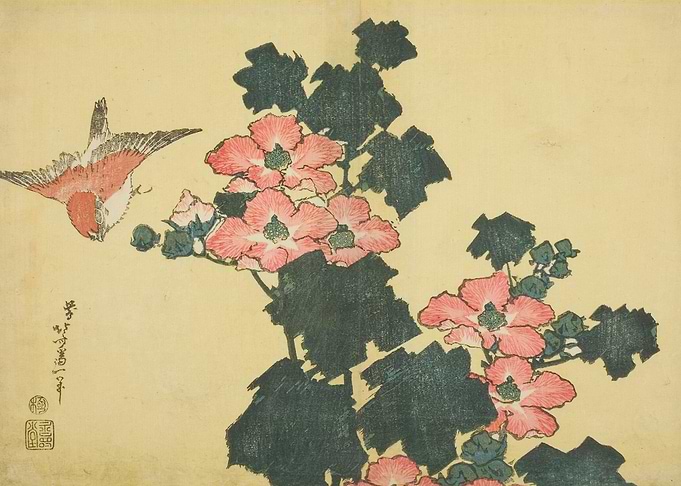 Cotton Roses and Sparrow