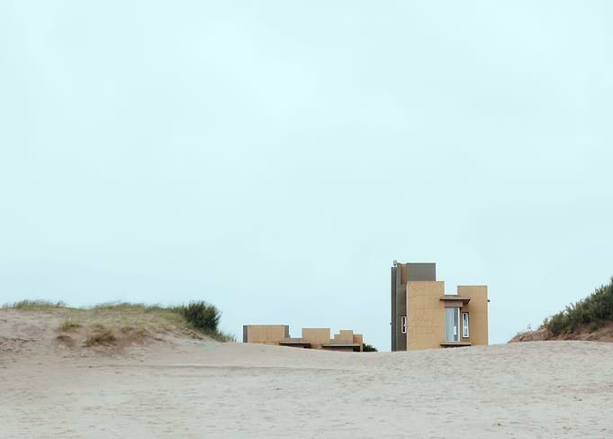 Concrete and sand
