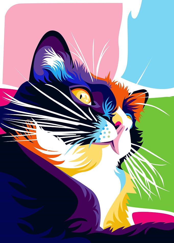 Cute Cat Poster