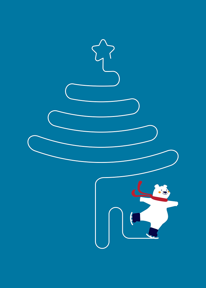 Christmas on ice