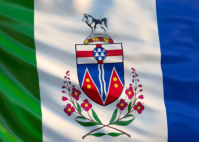 Yukon flag Canada