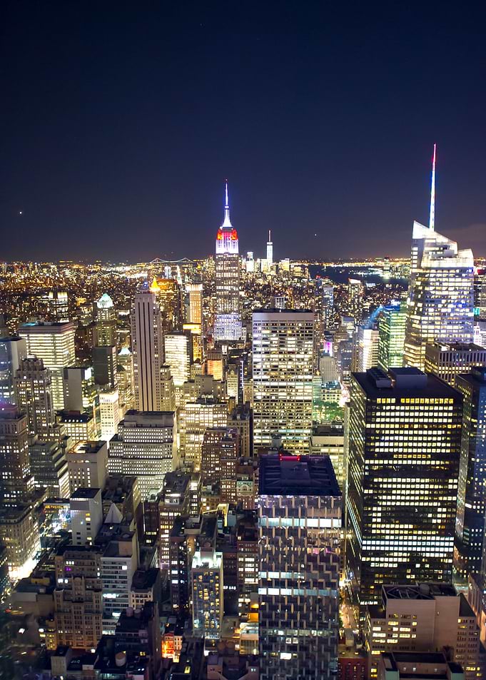 Top of the rock NY