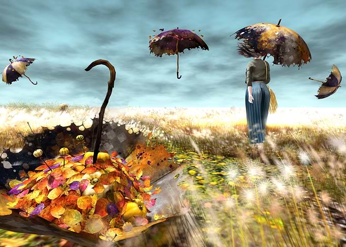 umbrellas