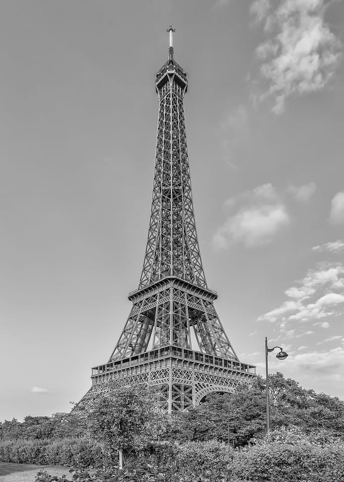 Idyllic Paris view