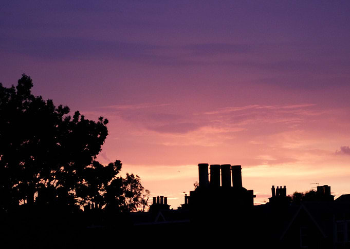Magic Purple Sunset