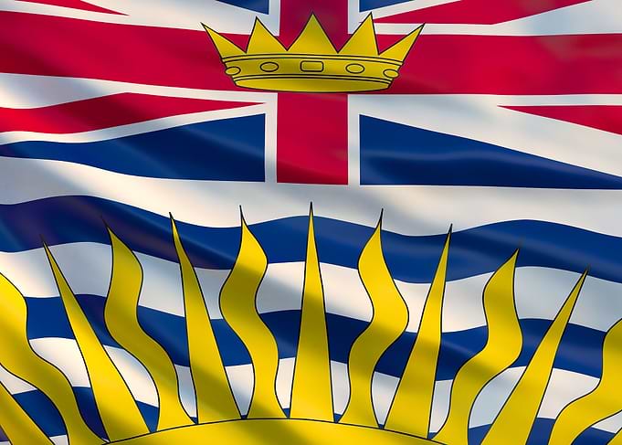 British Columbia flag