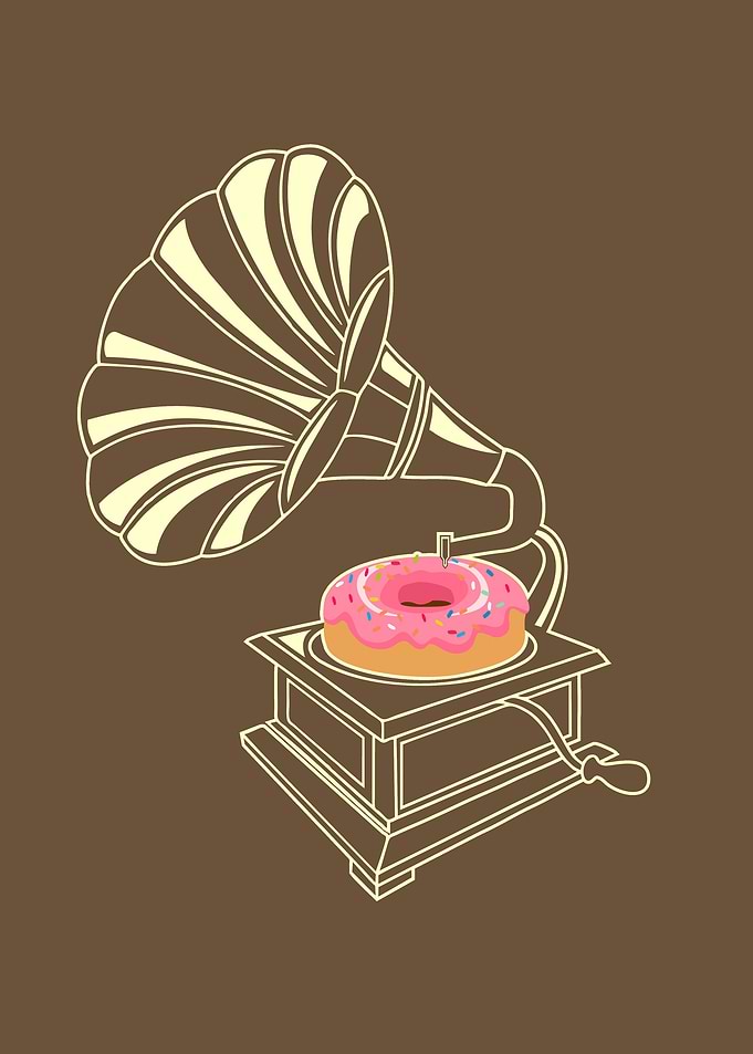 Gramophone Donut