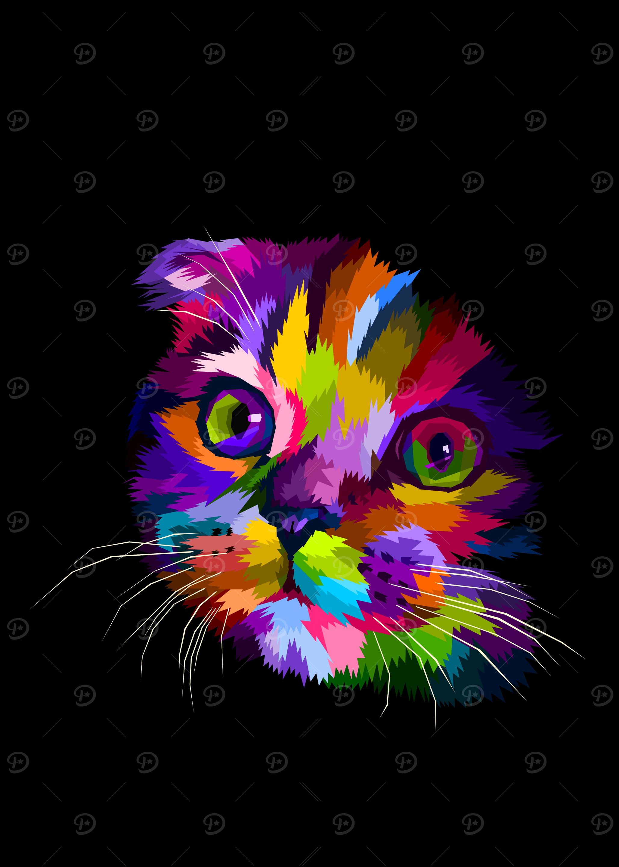 scottish fold cats head
