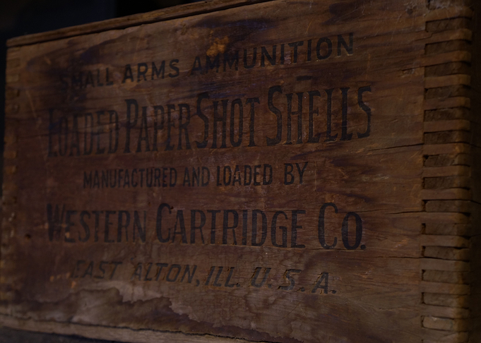 Antique Ammo Box