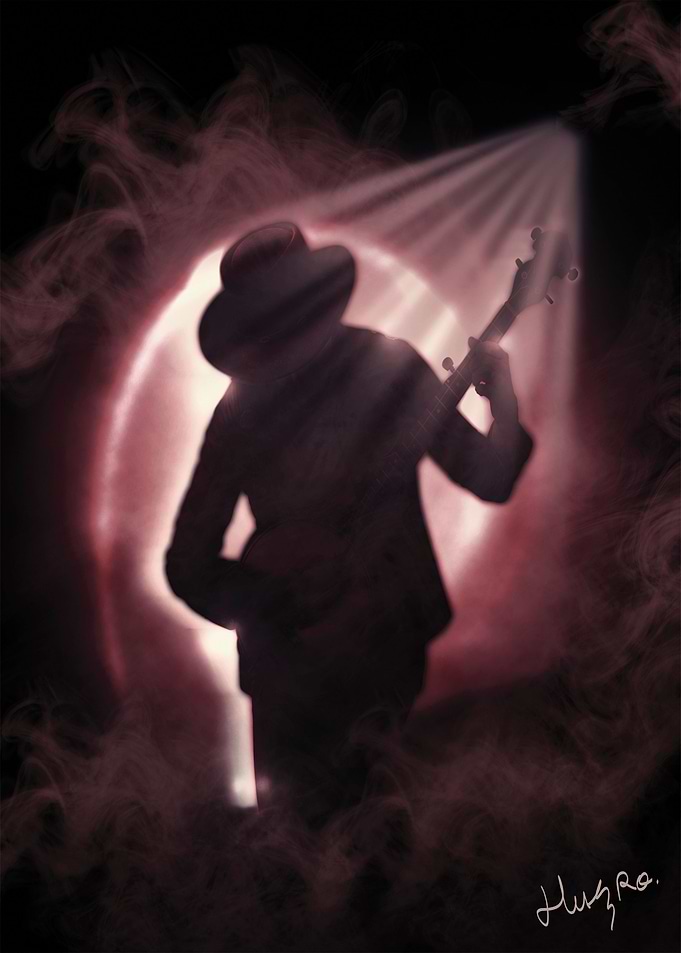 Banjo player