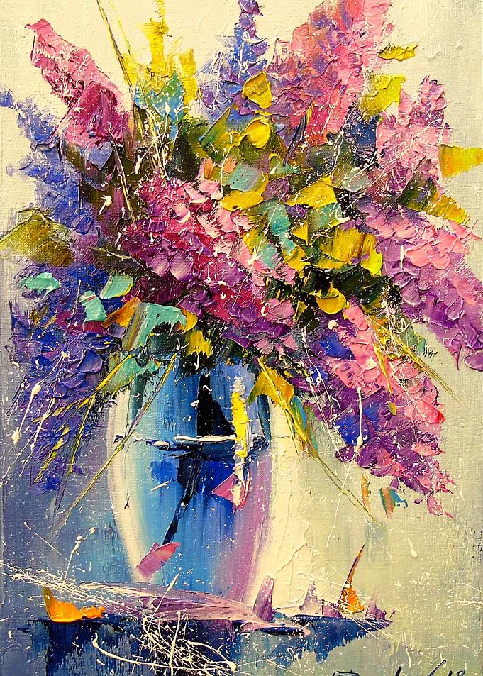 A bouquet of lilac