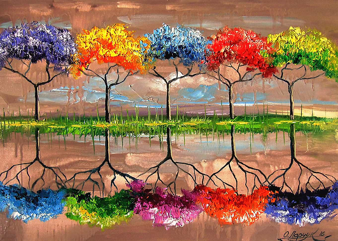 Each tree smells