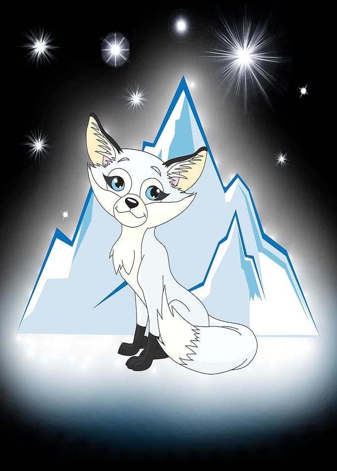 Renard des neige