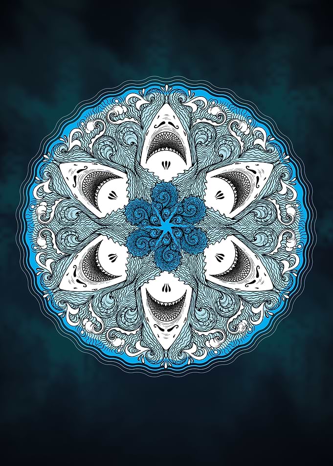 Shark Mandala