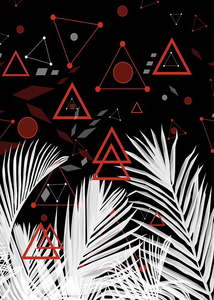 Palm geometric pattern 2
