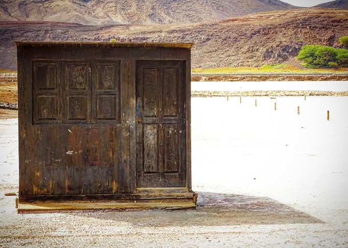 Closed door