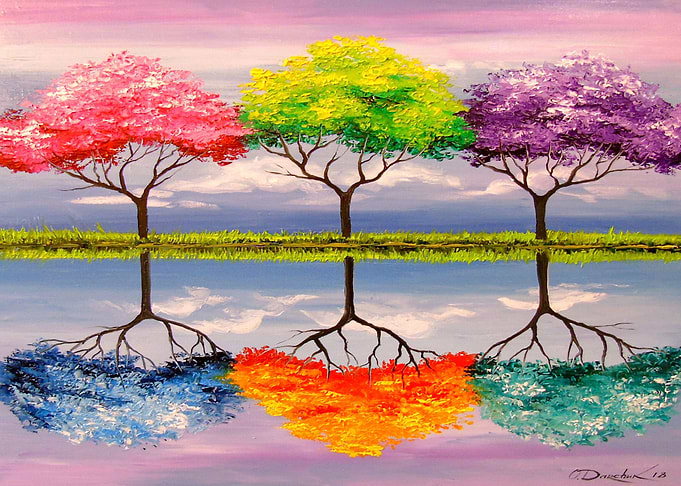 Bright trees