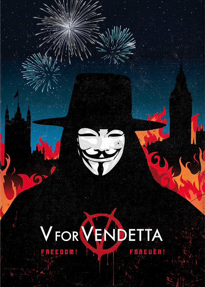 V for vendetta movie art