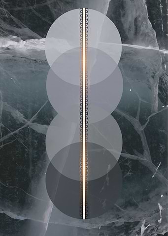 Spheres on marble 3