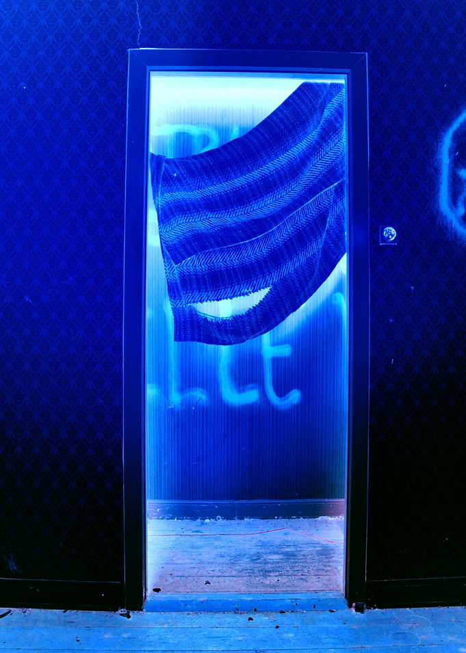 Blue Doorway