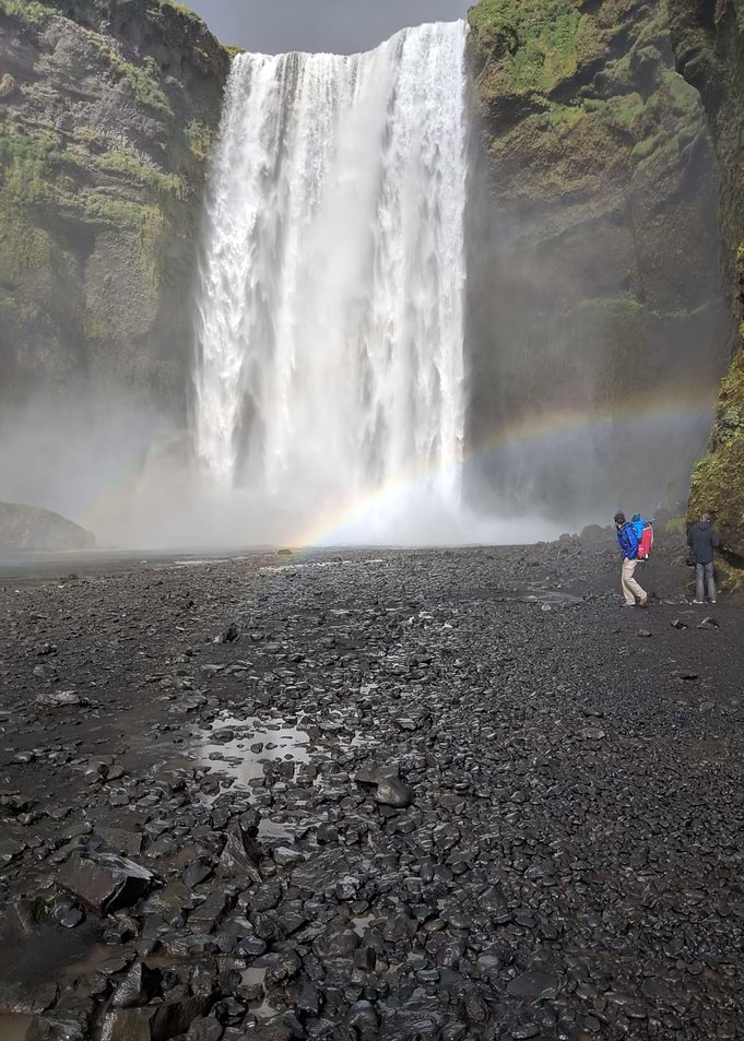 Skogafoss waterfall