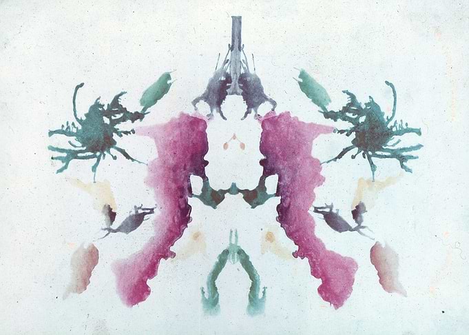 Rorschach inkblot test 8