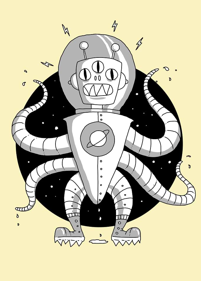 alien spaceman