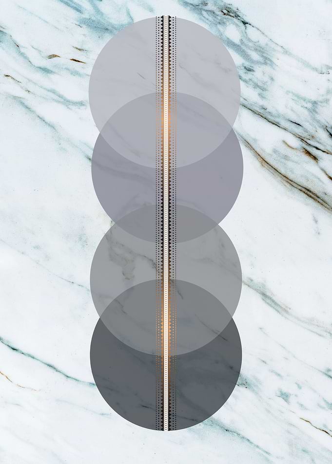 Spheres on marble 2