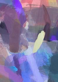 brush painting abstract
