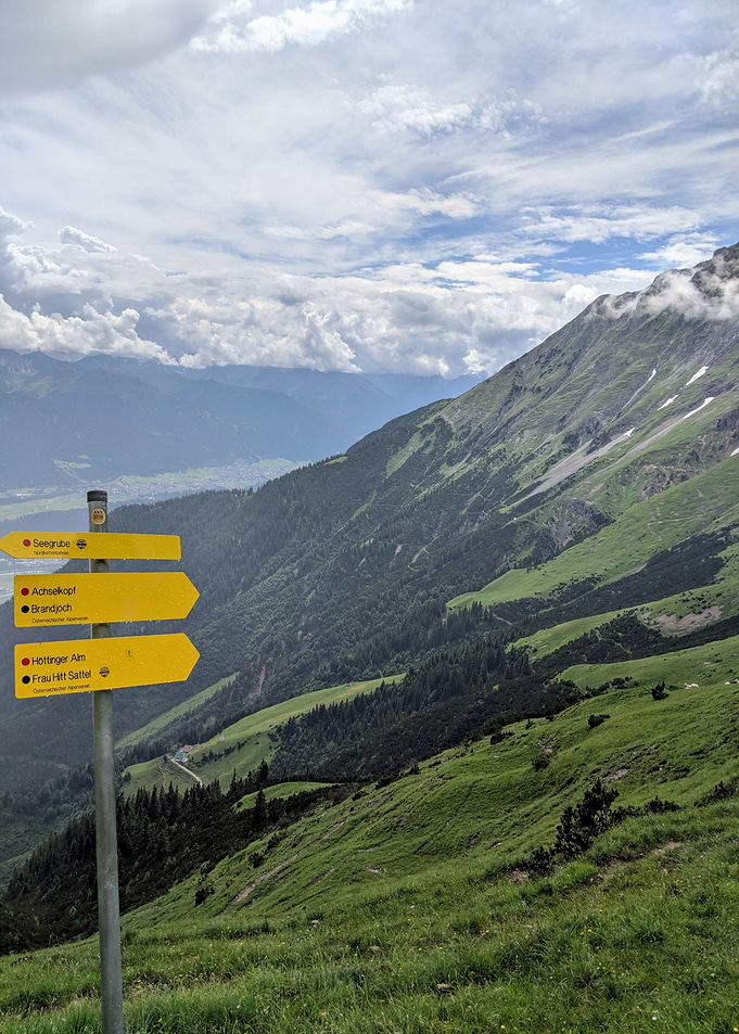 Goetheweg trail Innsbruck