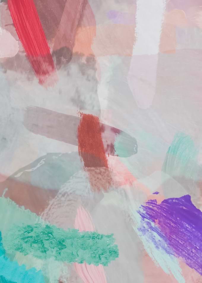brush painting abstract