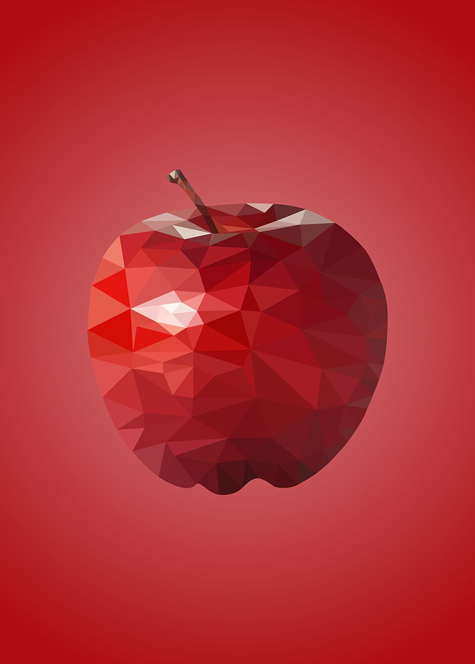 Low Poly Apple