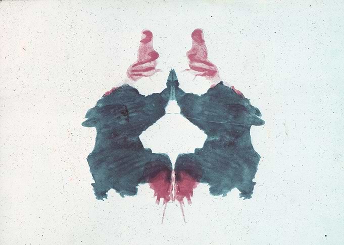 Rorschach inkblot test 6