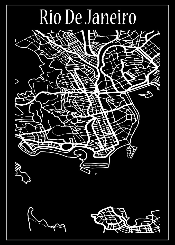 Rio De Janeiro Map