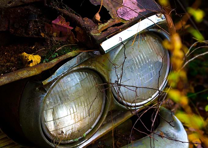 Old Headlight