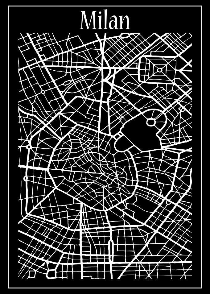 Milan Map
