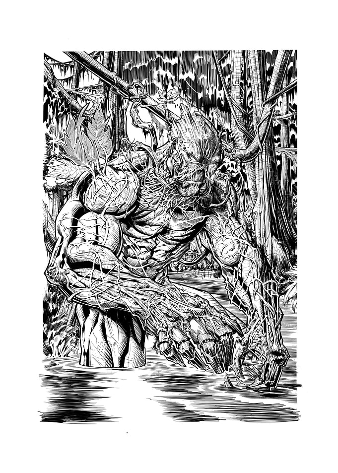 Swamp Thing Created 2018